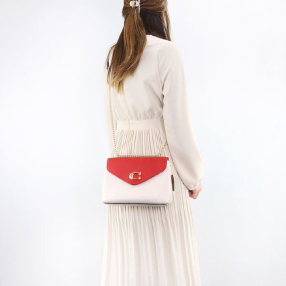 Coach Tammie Shoulder Bag In Colorblock - Picture 9 of 10